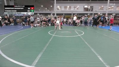 135 lbs Round 2 (6 Team) - Johnathan Davenport, Ohio Gold Black vs Tyrone Evans, Revival Jokers