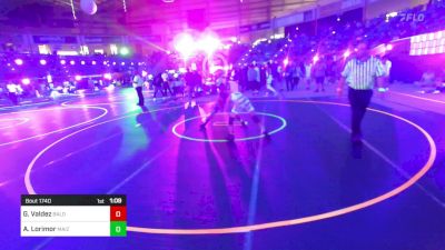 116 lbs Round Of 16 - Gabriel Valdez, Bald Eagle vs Austin Lorimor, Maize WC