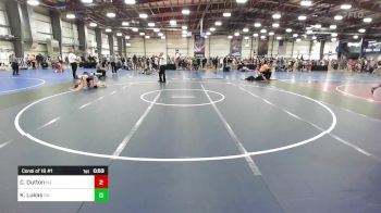 112 lbs Consi Of 16 #1 - Cael Dutton, NJ vs Kellan Lukas, GA