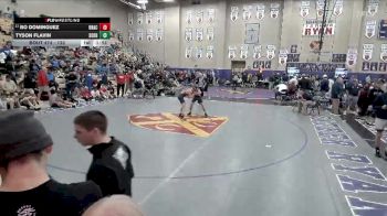 132 lbs Champ. Round 3 - Bo Dominguez, Brentwood Aca. vs Tyson Flavin, Soddy Daisy