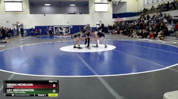 126G Quarterfinal - Lily Groundwater, Colony High School vs SIENNA MICKELSON, Kodiak