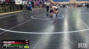 1 - 138 lbs Cons. Round 2 - Eddie Sherlinki, Grayson County vs Jude Louk, Buffalo Gap