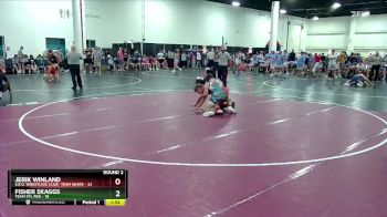 165 lbs Round 2 (16 Team) - Jerik Winland, S.E.O. Wrestling Club- Team White vs Fisher Skaggs, Team STL Red