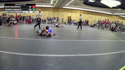 54 lbs Consi Of 4 - Noah Archibeque, Top Rank Hammers vs Frankie Carrasco, Tucson Cyclones