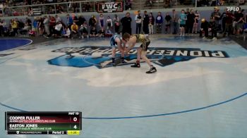 106 lbs Cons. Round 2 - Cooper Fuller, Alaska Battle Cats Wrestling Club vs Easton Jones, Chugach Eagles Wrestling Club
