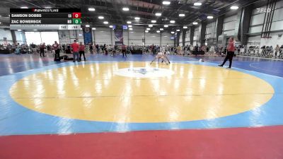 132 lbs Consi Of 64 #1 - Samson Dobbs, GA vs Zac Bowersox, MD