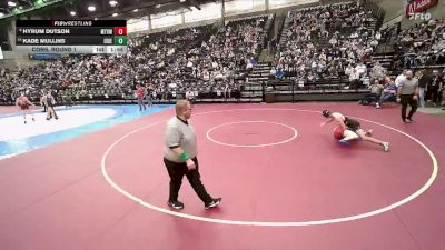 4A 150 lbs Cons. Round 1 - Kade Mullins, Dixie vs Hyrum Dutson, Mt View