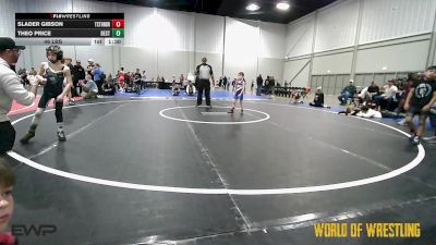 46 lbs Rr Rnd 3 - Slader Gibson, Texas Thunder vs Theo Price, Best Trained 9U