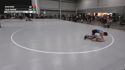120 lbs Cons. Sub-rd Of 32 - Ryan Rose, DC Elite Wrestling vs Jalal Naghib, Florida