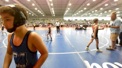 70 lbs Rr Rnd 2 - Brantley Lee, Indiana Outlaws Green vs Owen Treung, 84 Athletes