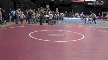 57 lbs Quarterfinal - Tait Flannery, JJ Trained Elite vs Kasen VanWyhe, Legends Of Gold