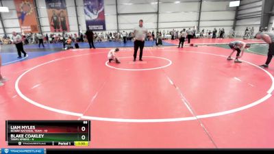 88 lbs Rd# 6- 9:00am Saturday Final Pool - Liam Myles, NCWAY National Team vs Blake Coakley, Terps Xpress