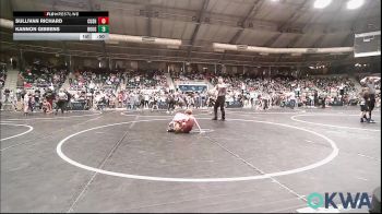 52 lbs Round Of 32 - Sullivan Richard, Cushing Tigers vs Kannon Gibbens, Rough Riders