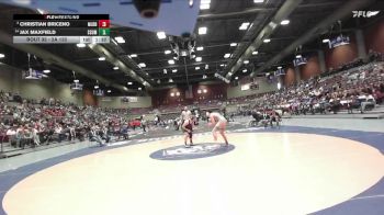 2A 132 lbs Champ. Round 1 - Christian Briceno, Millard vs Jax Maxfield, South Summit