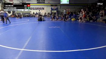 144 lbs Semifinal - Tyler Wieland, Independence vs Jax Miller, West Delaware, Manchester