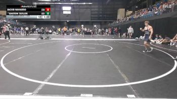 133 lbs Cons. Round 5 - Easton Taylor, Central Oklahoma vs Jacob Navarro, University Of Saint Mary (KS)