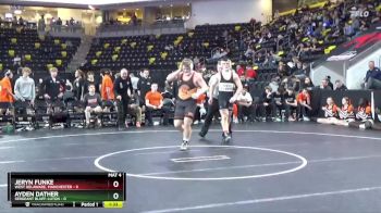 215 lbs Quarterfinal - Jeryn Funke, West Delaware, Manchester vs Ayden Dather, Sergeant Bluff-Luton