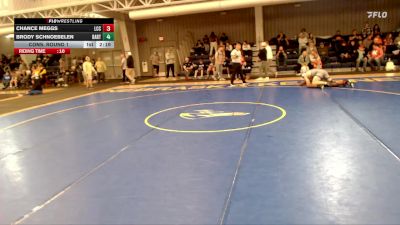 197 lbs Cons. Round 1 - Chance Meggs, Labette Community College vs Brody Schnoebelen, Barton
