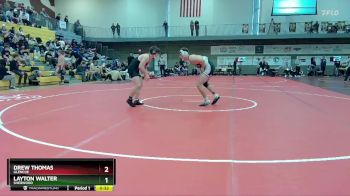 175 lbs Cons. Round 3 - Layton Walter, Sherwood vs Drew Thomas, Glencoe