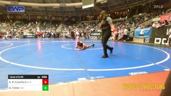 100 lbs Consi Of 8 #2 - Apollo Rojas-Crawford, Bear Cave vs Benjamin Fisher, Salina Wrestling Club