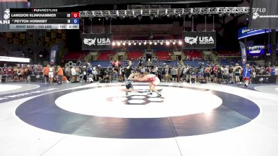 144 lbs Champ. Rd Of 64 - Langdon Klinkhammer, SD vs Peyton Hornsby, IN