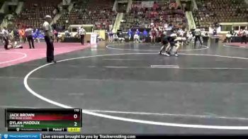 170 lbs Cons. Round 3 - Dylan Maddux, Elberta HS vs Jack Brown, Pike Road School