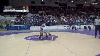 133 lbs Cons. Round 5 - Eli Sneed, Cornell College vs Tyson Zvonar, Illinois Wesleyan