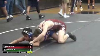 126 lbs 3rd Place Match - Craig Slater, Elko vs Roger Garcia, Basic