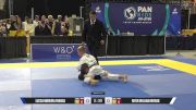 River William Worak vs Lucca Moreira Franca 2025 Pan Kids Jiu-Jitsu IBJJF Championship