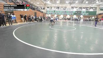 138 lbs Cons. Round 4 - David Villeda, Orange Glen vs Dionicio DePaolo, Casteel