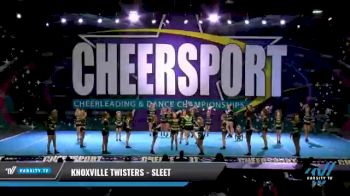 Knoxville Twisters - Sleet [2021 L2 Junior - D2 - Medium - A Day 1] 2021 CHEERSPORT National Cheerleading Championship