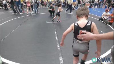 43 lbs Consi Of 4 - Ashdon Cathey, Tonkawa Takedown Club vs Brycen Leal, Jacket Wrestling Club