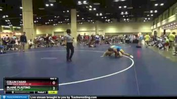 182 lbs Round 5 (10 Team) - Blaine Plastino, Nauman Blue vs Collin Casad, Terre Haute South (2)