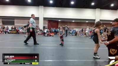 50 lbs Cons. Semi - Jude Hess, Unattached vs Aj Puckett, ALPHA ELITE