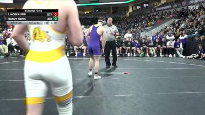 175 lbs 5th & 7th Place - Sandy Sehic, Johnston vs Lincoln Jipp, Bettendorf