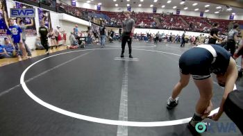 61 lbs Round Of 16 - Tiger Goodspeed, Rough Riders vs Karson Atkinson, Husky Wrestling Club