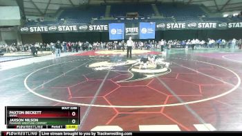 86 lbs Champ. Round 3 - Paxton Beckett, NWWC vs Jaxson Nilson, Punisher Wrestling Company