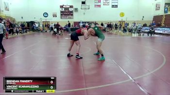 184 lbs Cons. Round 3 - Brendan Finnerty, Seton Hill vs Vincent Scaramuzzino, Mercyhurst