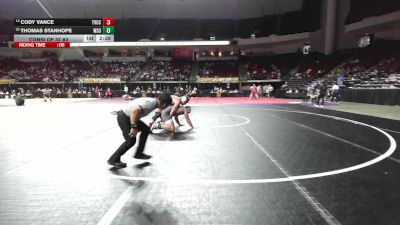 235 lbs Consi Of 32 #2 - Cody Vance, Treasure Valley CC vs Thomas Stanhope, Washington State