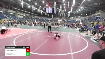 78 lbs Quarterfinal - Kai Hughes, Nebraska Boyz vs Ricky Madril, Duran Elite