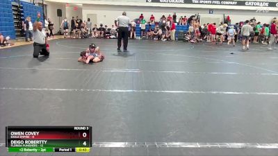 80 lbs Round 3 (6 Team) - Deigo Robertty, Florida Punishers vs Owen Covey, Eagle Empire