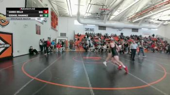 175 lbs 5th Place Match - Ezekiel Ramirez, Buffalo vs James Mills, Lockwood (Billings)