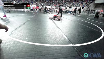 49 lbs Consi Of 8 #1 - Nash Woods, Duncan Demon Wrestling vs Jonah Raasch, Black Fox Wrestling