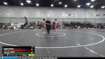 132 lbs Semis & 3rd Wb (16 Team) - Evan Frost, Iowa vs Royce Uhrig, Colorado