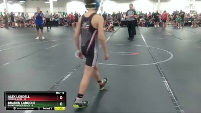 80 lbs Round 1 (6 Team) - Alex Lobdell, Firebird Elite vs Braden LaRoche, Quaker Nation Black