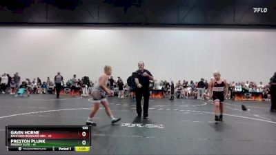 100 lbs Placement (4 Team) - Gavin Horne, Backyard Brawlers Red vs Preston Plunk, Prodigy Elite