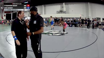 165 lbs Cons. Round 2 - Ty'Quavion Smart, Beat The Streets Chicago-Midway vs Jake Dowdy, Union County High School Wrestling
