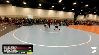 56-57 lbs Round 1 - Timothy Brown, Wildcat Wrestling Club vs Andrew Duvall, Rockwall Training Center