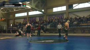 215 lbs Semifinal - Gage Robinson, Thunder Basin High School vs Lane Rumsey, Laramie