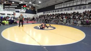157 lbs Quarterfinal - Josiah Tessandore, Shadow Hills vs Micah Freimuth, Redlands
